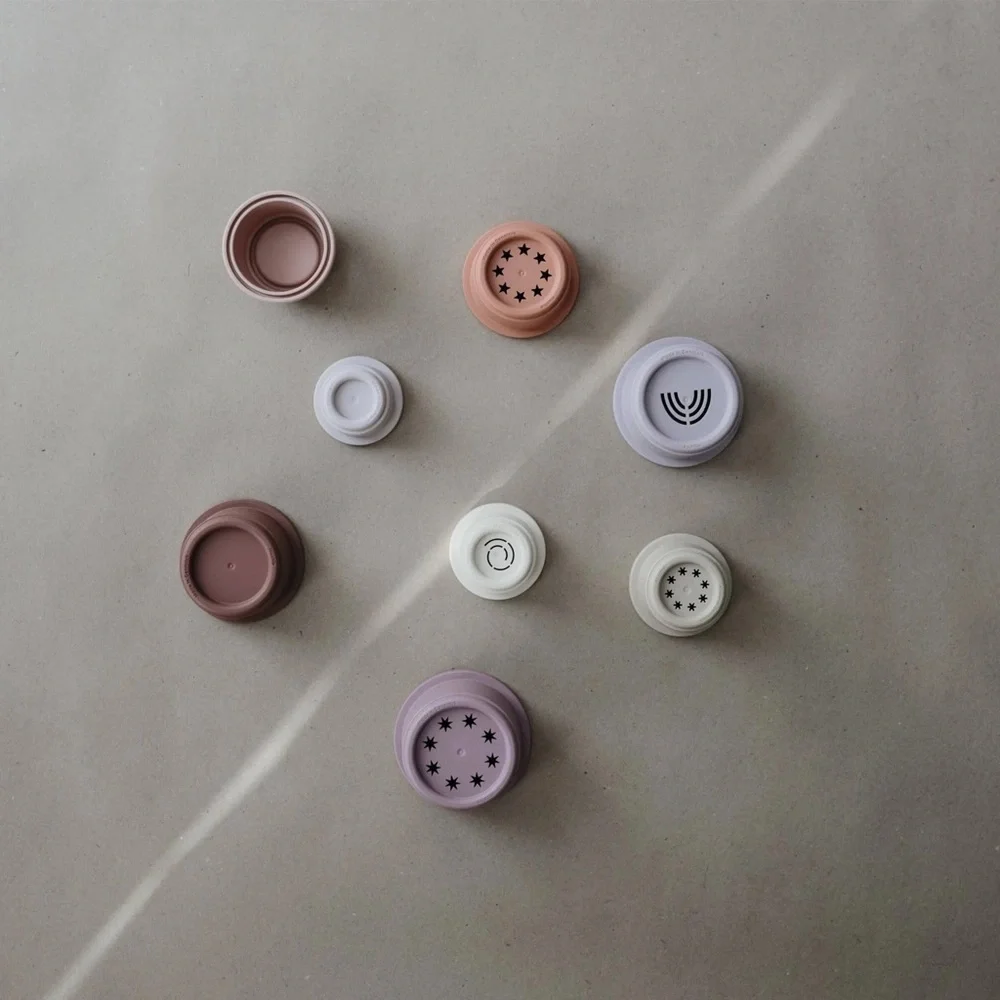 Mushie Stacking Cups